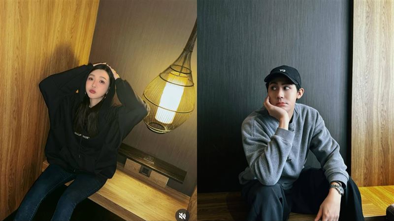 甜度爆標!許允樂、李玉璽十指緊扣 「同款牽手照」隔空放閃