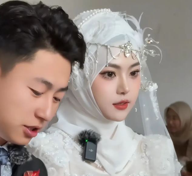 回族新娘天仙顏值引發熱議，因「神似1女星」火爆全網！網：新郎賺到了