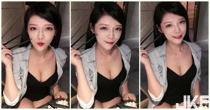 台中燒肉店「白皙美乳妹」肉包視角太犯規！超挑逗「用餐畫面」沒有極限…