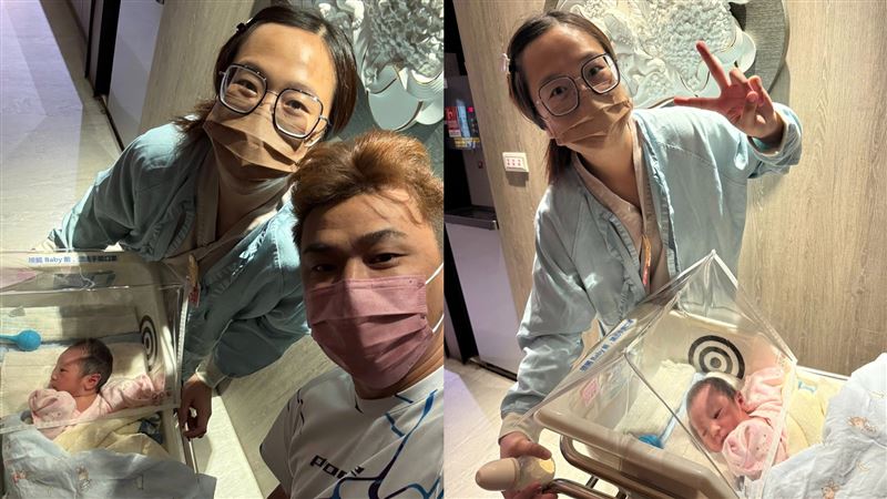 「豹子腿」方昶詠砸90萬做試管嬰！愛妻終於生了  他希望孩活出快樂人生