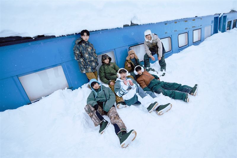 台灣新生代男團邁向國際！全新代言曝光　赴日拍攝罕遇暴風雪