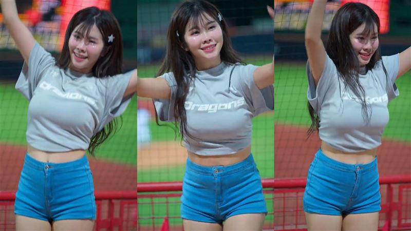 爆熱戀林佳緯！啦啦隊女神賴可「3分鐘美胸狂震片」曝　上下激抖網晃暈