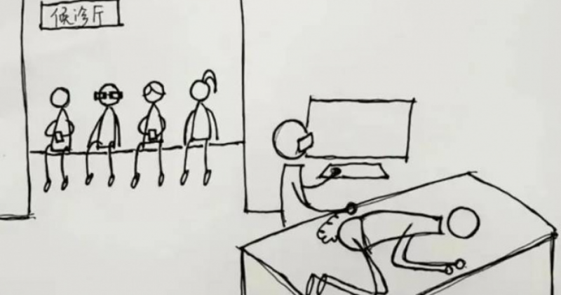 屁股插儀器被看光　知名主持人曝醫院「腸鏡不關門」：候診室男女都有