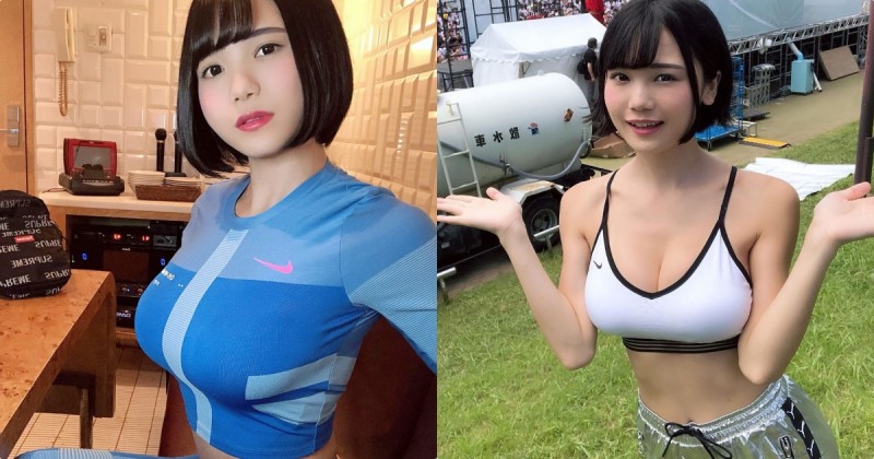 DJ「MEL」音樂祭穿小背心就上陣，超兇乳量&#8230;底下觀眾嗨翻！