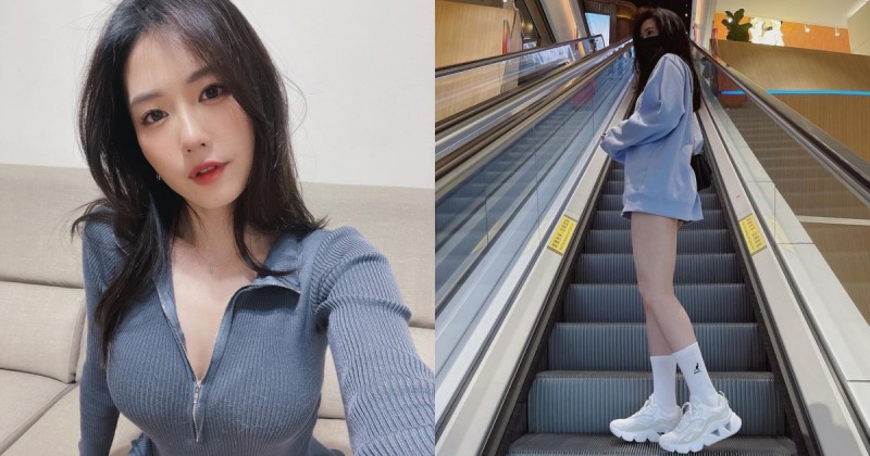 出門逛街自備兩顆蛋！「運動辣妹」下身失蹤裝有夠猛，「曼妙曲線」不私藏！