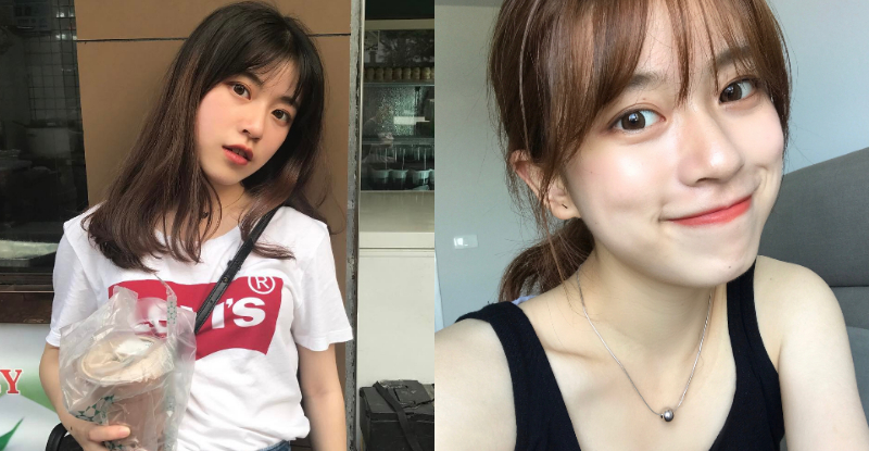 師大「超正女學生」讓網友暴動了！甜美五官好清新，笑容令人戀愛！