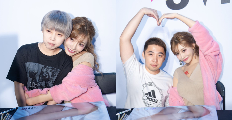 直接抱抱！和女神「明日花綺羅」互動零距離　JVID見面會福利放好放滿！