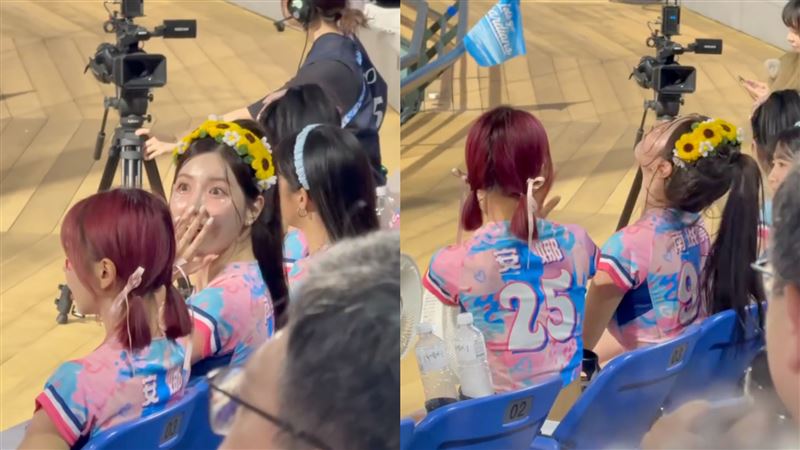 中職/比賽中突地震狂搖!富邦韓籍啦啦隊嚇傻 南珉貞「急蹲下找掩護」