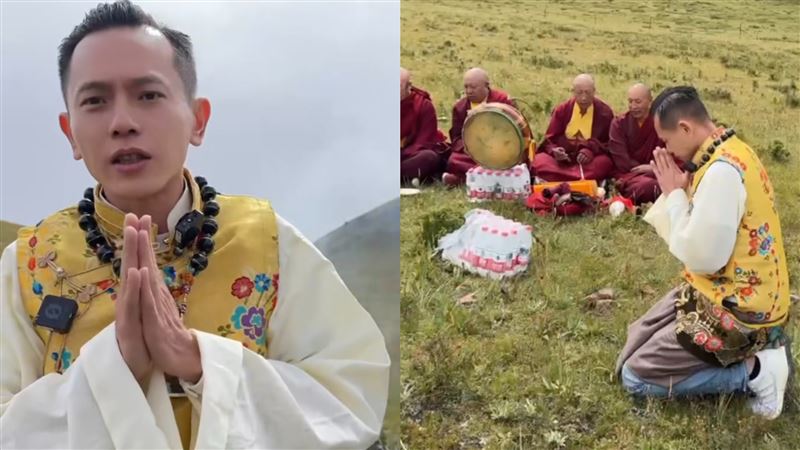 被控募33萬給9萬!AJ哥「飛中國消業障」影片流出 爆私吞象腿男善款