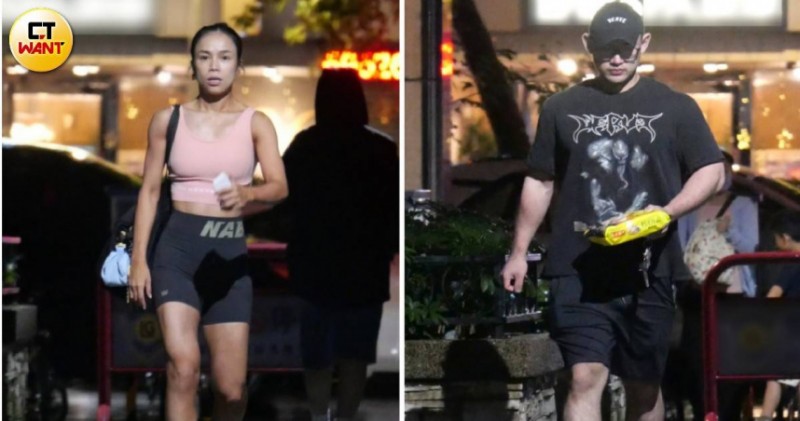 林芯儀戀上健身教練　深夜私會「嘟嘴索吻」親密互動曝光