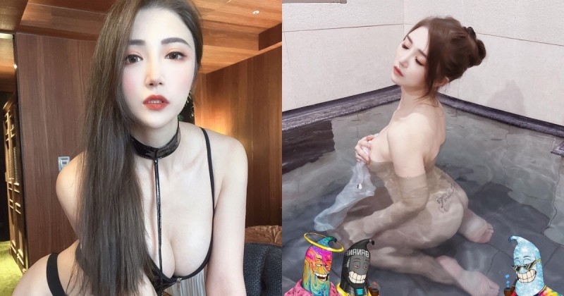 性感辣模「金娜娜」放送泡湯福利！「雪白雙球」渾圓飽滿，讓人看了鼻血直流！