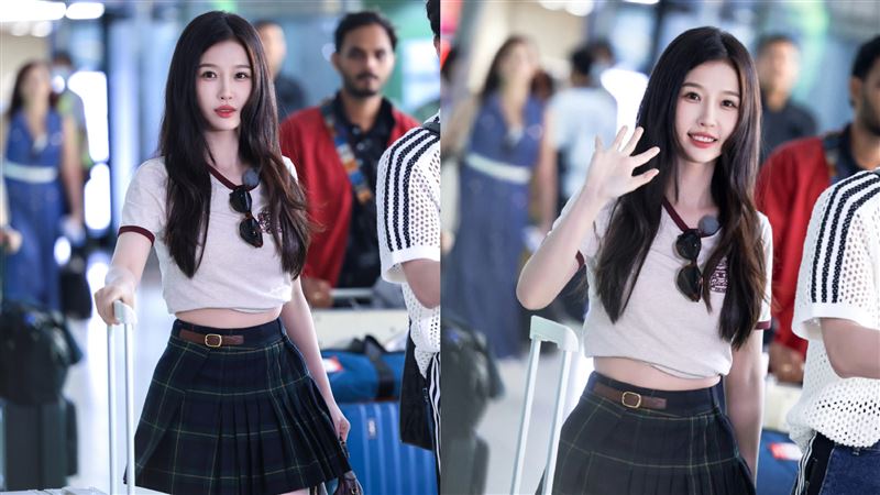 虞書欣沒被封殺？「遭爆霸凌、家族爭議」後首現身　燦笑揮手飛泰國