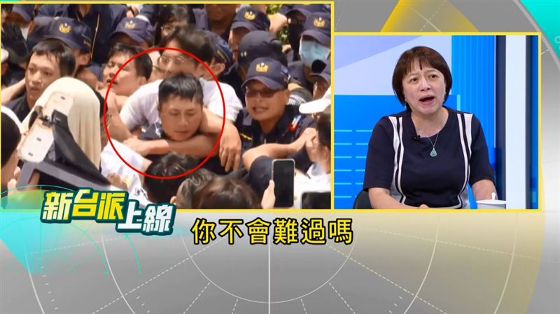 「不然你來給我踩兩腳！」邱明玉重炮痛批蔣萬安護警不力