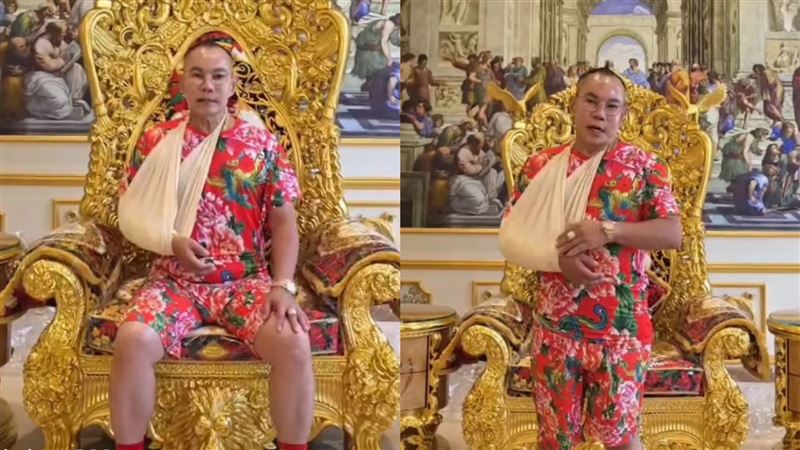 擁4妻14兒女！竹北吊車大王爆「意外事故」　骨裂、多處破皮傷勢曝