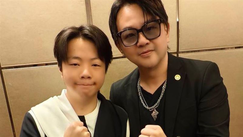 最萌星二代！蘇震洋首度合體14歲愛子拍MV　未來想當導演