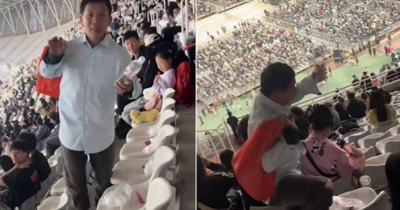 大哥拒買票！潛伏16小時「混進周杰倫演唱會」只為賣水　身份曝光網全跪