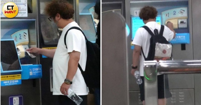 依依性感大露背中山站快閃行程！納豆最新現況曝　直擊他猴急舔冰被阻止