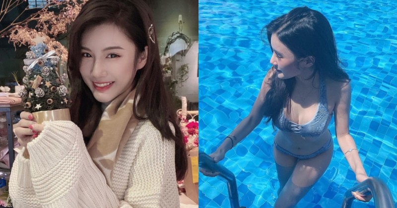 網路萬粉正妹「D」泳裝度假中！「性感美照」背後故事曝光，原來美女拍照都是醬子～