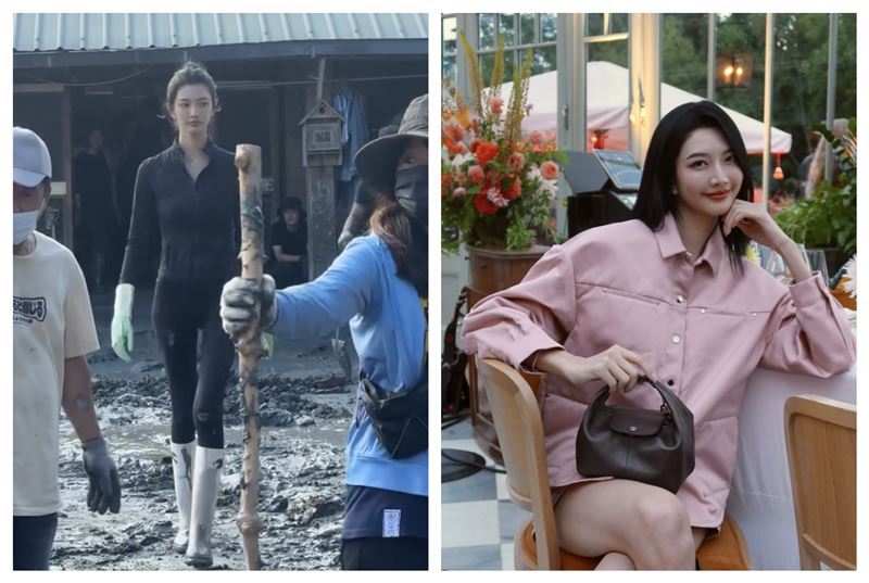 災區正妹是國際名模！吳宜樺一句話打臉酸民　認「蹭流量」急協尋