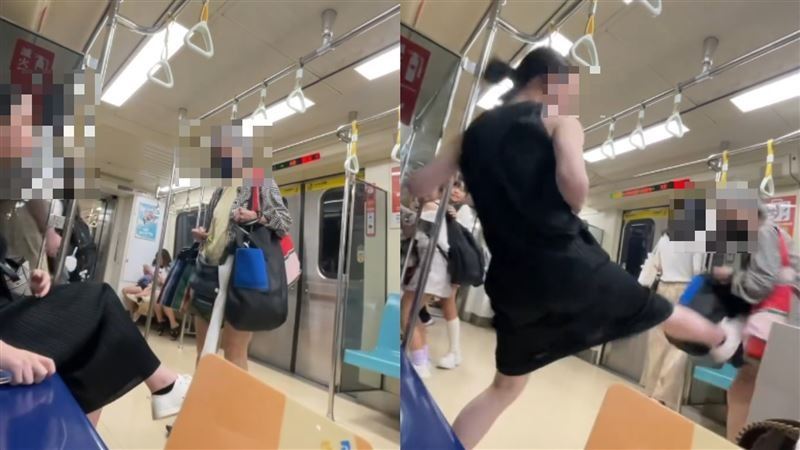 北捷阿嬤紅到韓國! 韓網震驚「居然有男生穿連衣裙」:頭髮很長綁後面