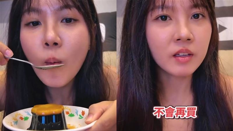 喜收伴手禮「翻轉布丁」！百萬網紅嘗鮮曝口感　認了：不會再買