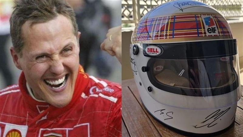 車神舒馬克滑雪重傷12年！在頭盔上簽名畫面曝　健康首見「正面跡象」