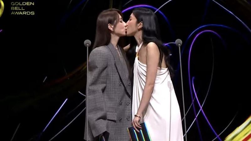 金鐘慶功／楊謹華揭「索吻」柯佳嬿內幕：她很害羞　終於封后老公哭了