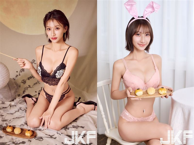 兔女郎纖細體態挺傲人罩杯　突破尺度大開「不科學身材」不藏了