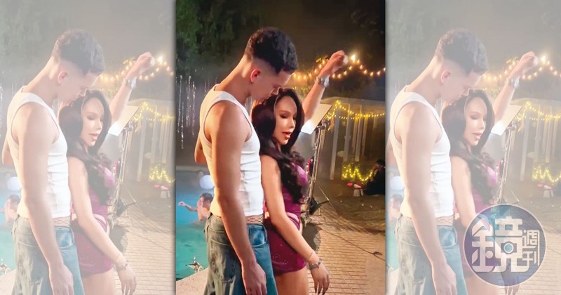 激戰博眼球／獨家！包下豪宅拍MV野戰　小A辣打開國際市場攻洋男