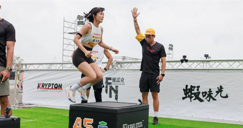 雙喜臨門/女星熱愛運動成痴 温貞菱文青女神成排球少女