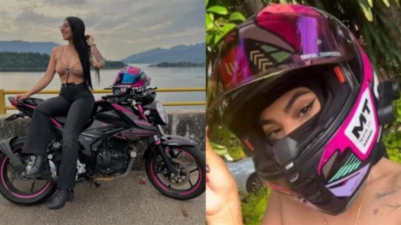 預言成真!重機網美遭聯結車輾斃 生前最後一句話:希望不會撞車