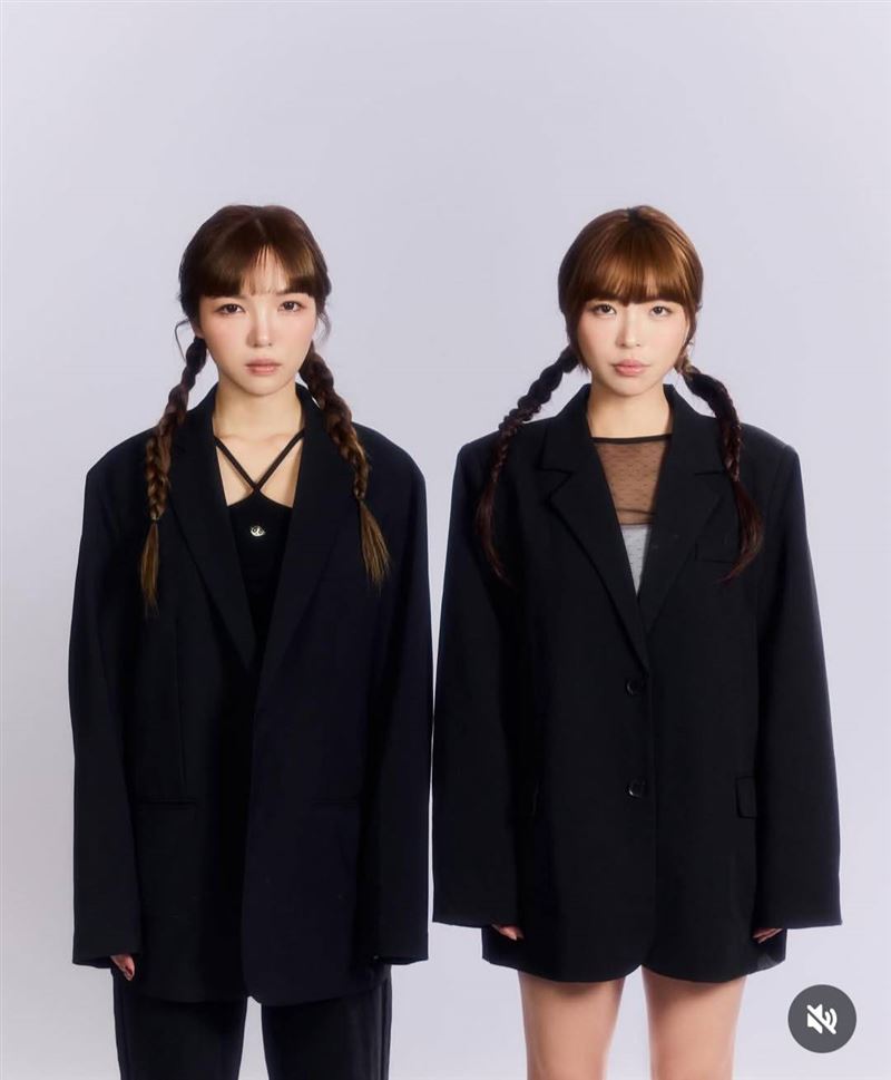 分不清誰是誰！一隻阿圓、何美撞臉罕同框太震撼　網驚：根本雙胞胎