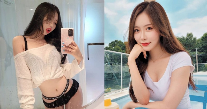 走「泫雅風」的性感內衣麻豆，「穿黑色小褲自拍」有夠挑逗！