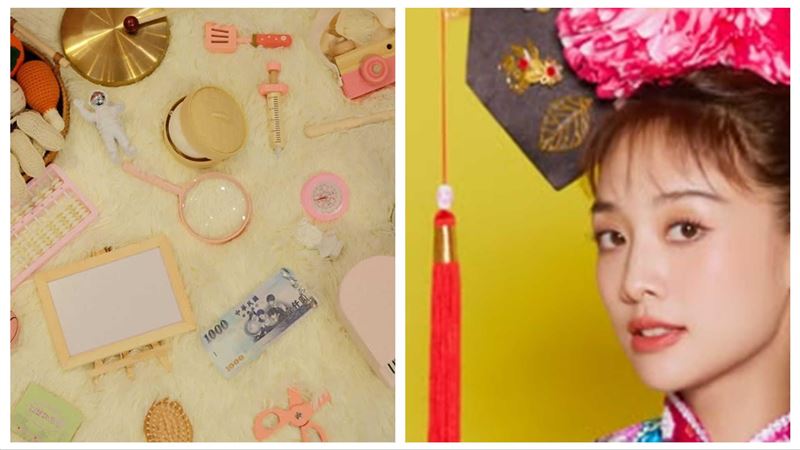 謝謝我自己!鬼鬼替女兒辦抓周 側面視角爆出深邃輪廓