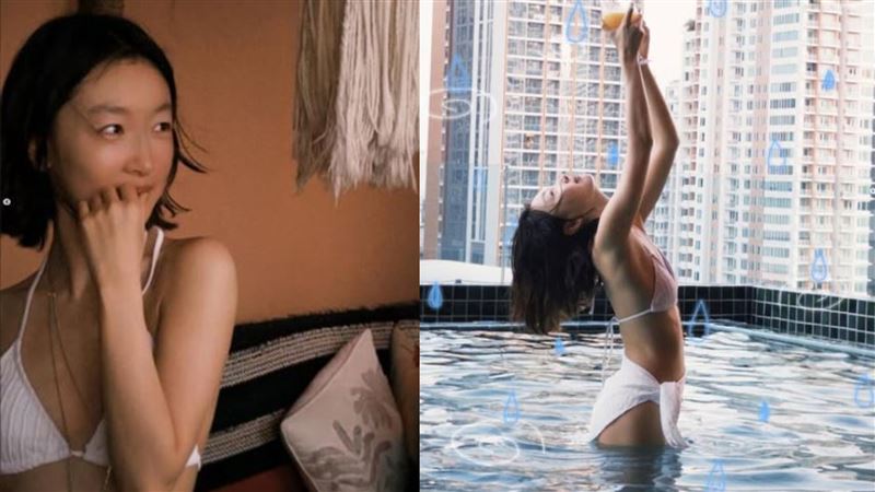 沒濾鏡全看光！周冬雨泳裝照震撼全網，零修圖「真實身材」曝光