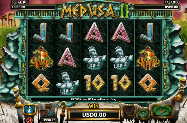 美杜莎II：大发娱乐独家上线的神话冒险老虎机巨作