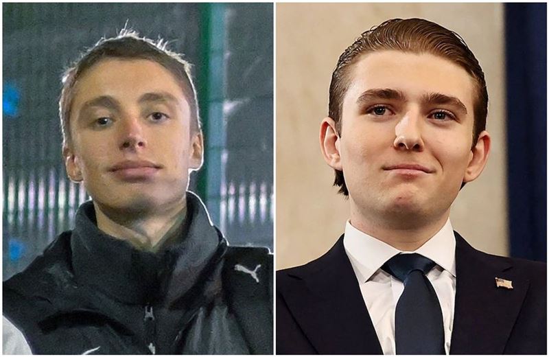 跨海救援！川普愛子巴倫目睹女友人遭毆　「越洋報警」逮施暴俄男