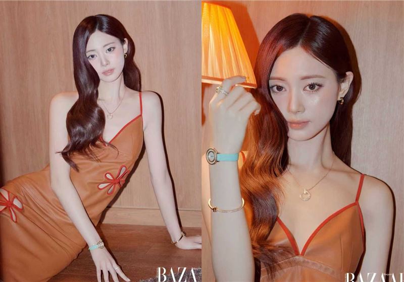 子瑜上雜誌封面辣翻!深V中空裝大秀美肌 逆天S曲線網狂讚「女神降臨」