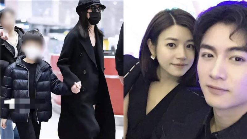 陳妍希離婚後獨自返台過年!母子現身機場 送9歲兒找陳曉全被拍
