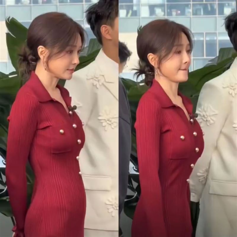 凸肚被拍！46歲凍齡女神見鏡頭立刻收小腹　「震撼反差畫面曝光」