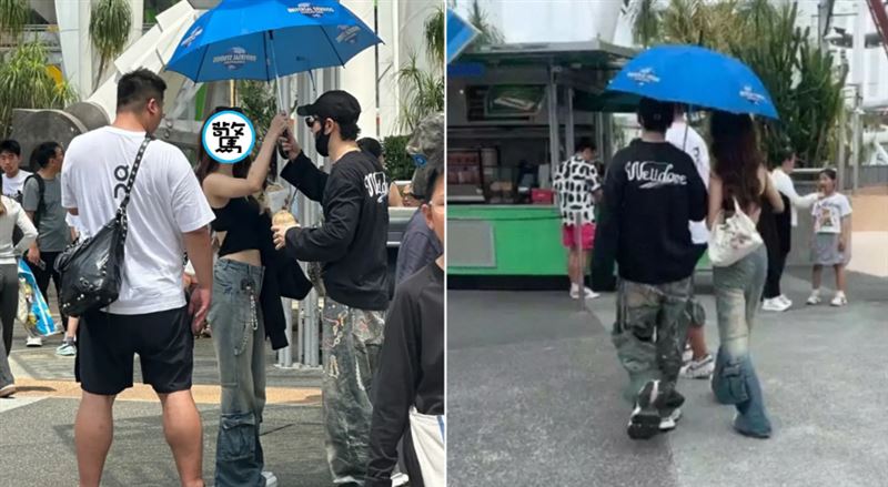 黃曉明分手葉珂爆交小22歲新歡！同遊新加坡環球影城共撐「愛的小傘」