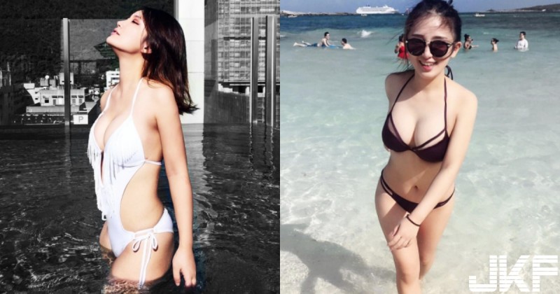 姐是歐美系！台灣妹子「海外露奶」！渾圓白皙「霸氣雪乳」連外國人都征服了…