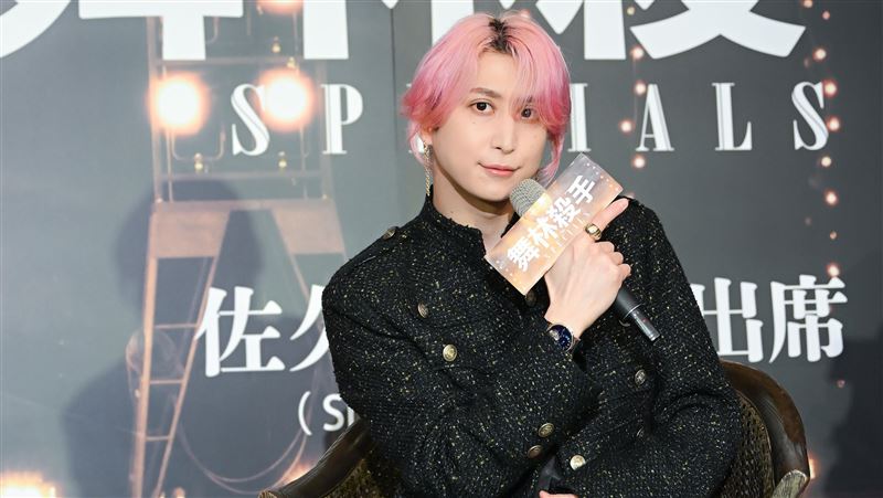 佐久間大介《舞林殺手》秀「掏槍」 來台寵粉甜喊:見到大家超開心