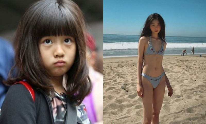 《爸爸去哪兒》多多20歲了！「海邊比基尼辣照」連發大解放