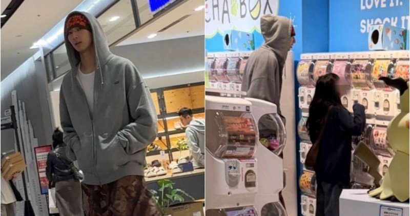 直擊《原子少年》金雲信義區低調陪逛街　身高優勢變移動地標