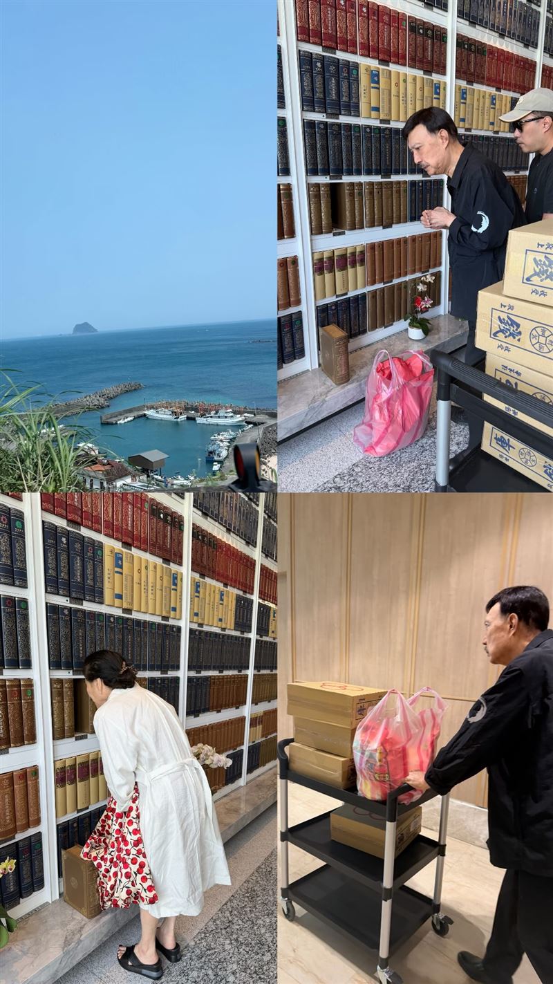 余苑綺43歲冥誕!余天悲赴墓園「一舉動惹淚」 余祥銓遙喊:好想妳