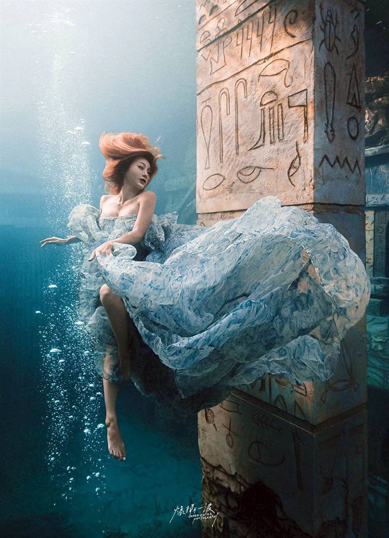 金牌作品狂誕生！「水下辣模」成台灣之光　親揭驚魂瞬間