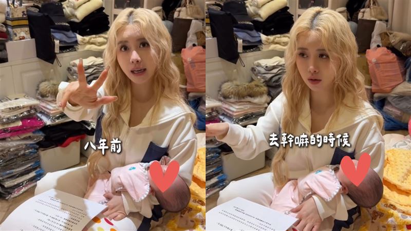 28歲饅頭媽生4胎!抱嫩嬰拍片「脖頸沒扶好懸空」網嚇傻 她氣炸開嗆了