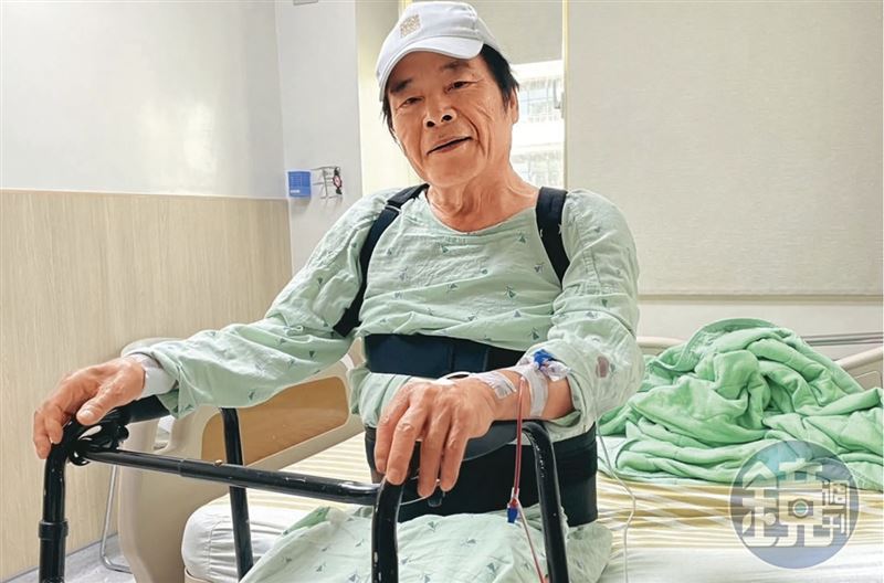 舊傷痛不停／獨家！醫示警恐坐輪椅　雷洪脊椎壓迫入院動手術