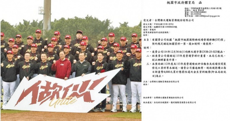 獨家／樂天球場頂棚鏽蝕安全崩壞　桃園市府不忍「連開兩張6位數罰單」